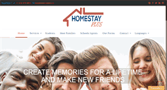 Desktop Screenshot of homestayplus.ca